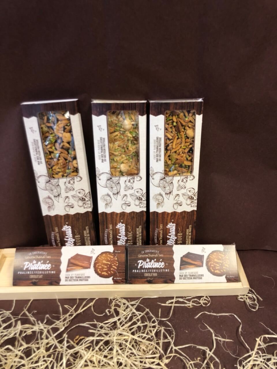 🍫 Tablettes de chocolat Gourm’handi’ses