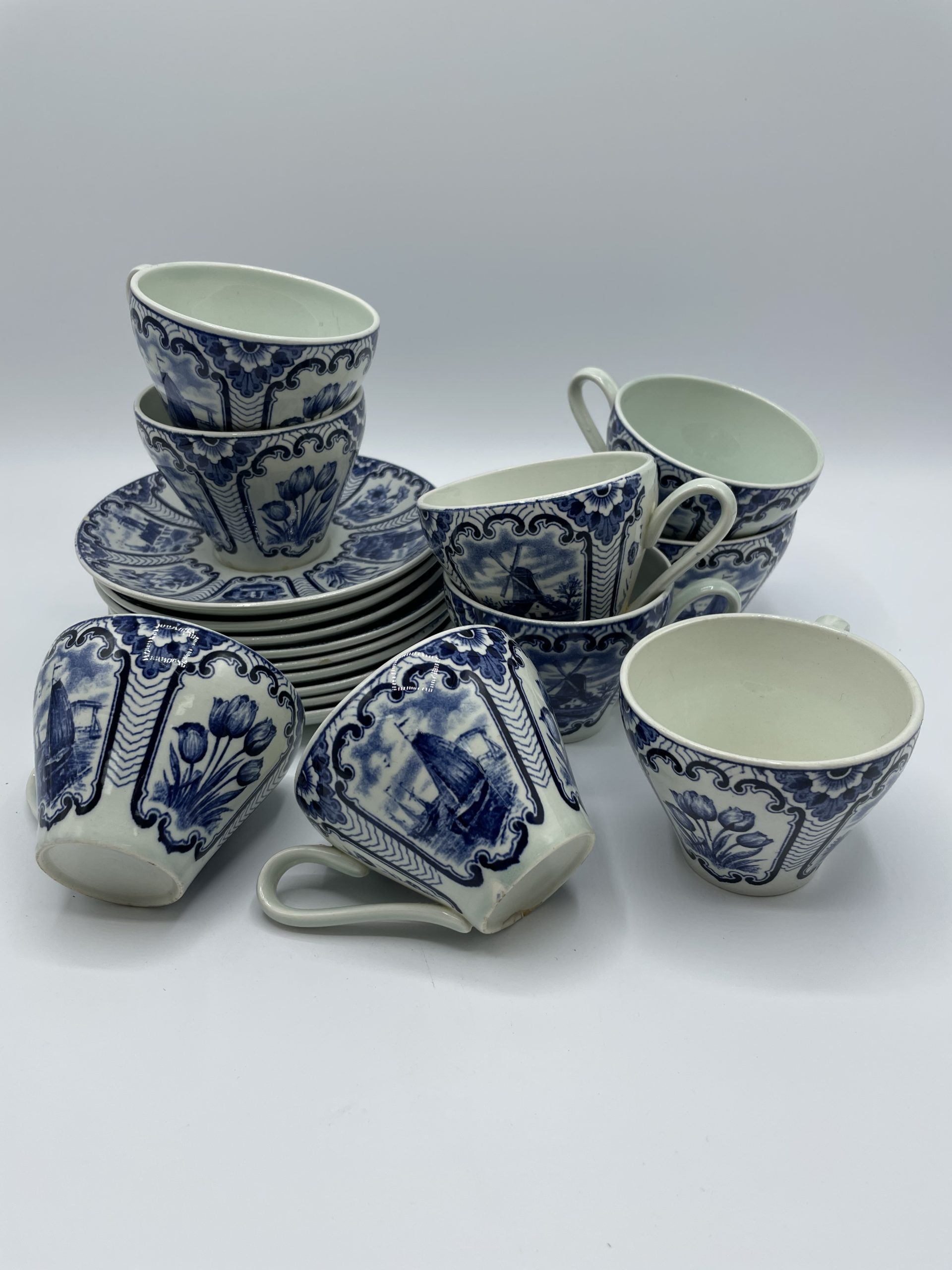 Tasses et soucoupes hollandaises Real Dutch – Image 3