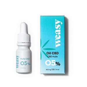 WEAZY Huile de CBD 5%  flacon 10ml DDM:01.25