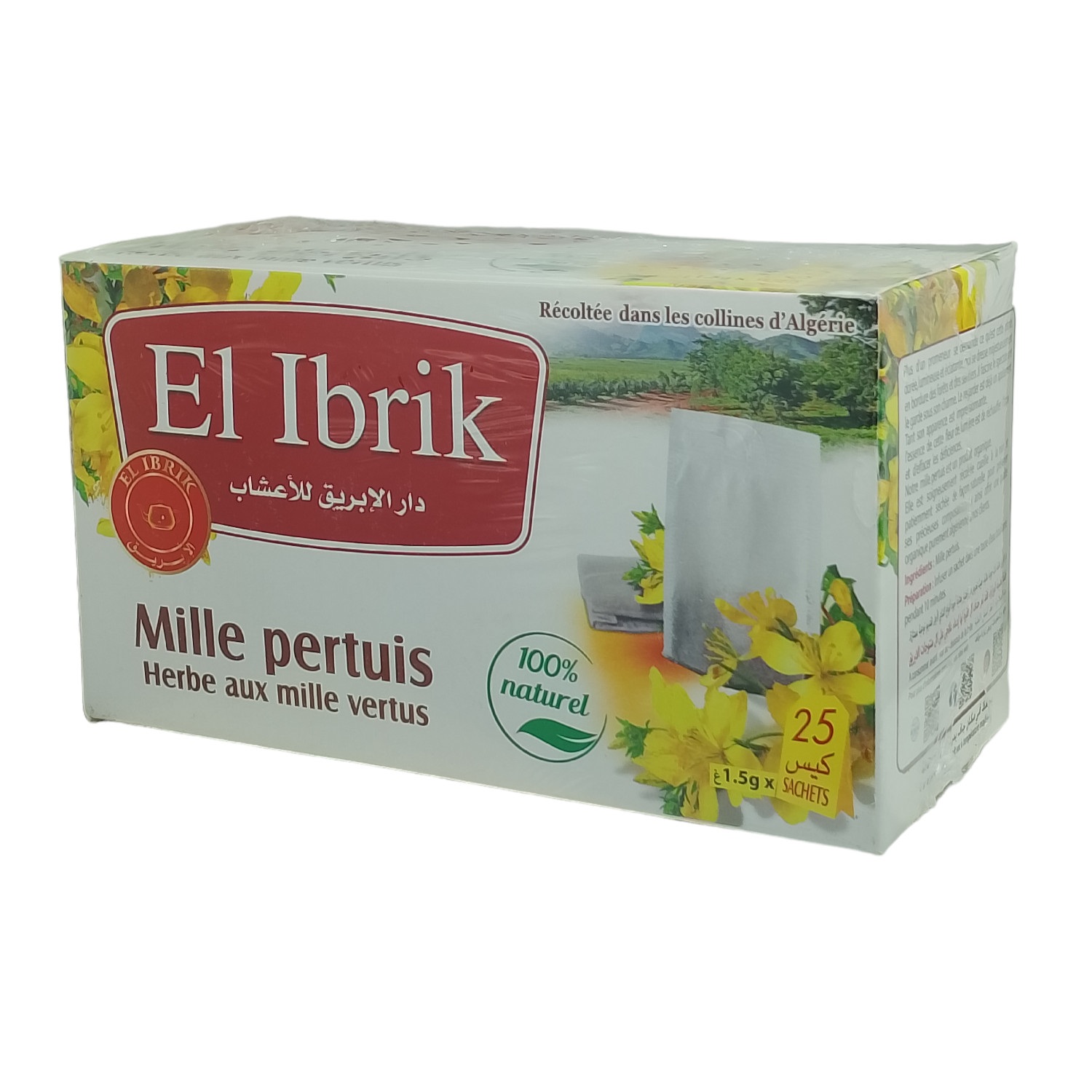 Tisane Millepertuis en Sachet d’Infusions 25 Sachets de 1.5g – Image 3