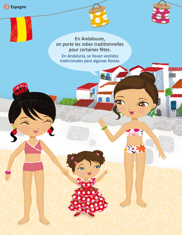 Minimiki – Stickers – Robes du monde – Image 4