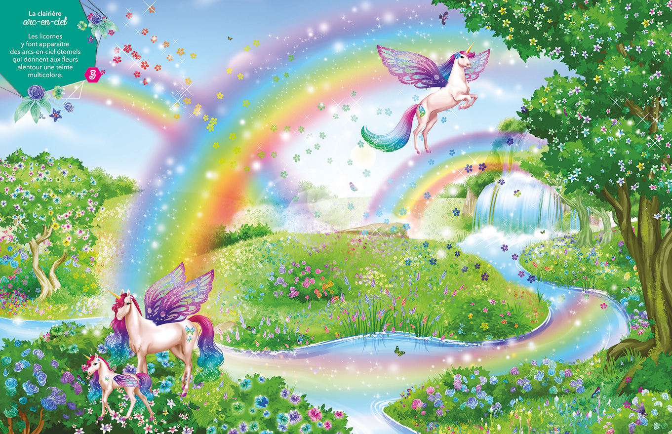 Licornes de rêve – Cahier de stickers – Magie fantastique – Image 5