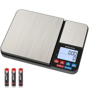 Balance de Cuisine Numérique Double Plateforme 10kg/0,01g