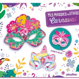 Mes masques en strass – Carnaval