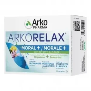 Arkorelax Moral+ 60 Compresse – Arkorelax Moral Integratore per Buon Umore e Resistenza allo Stress