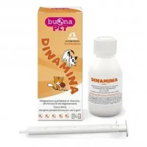 Buona Pet Dinamina Mangime Complementare Per Cani e Gatti 60g – Alimentazione Equilibrata e Gustosa per i Tuoi Animali Domestici