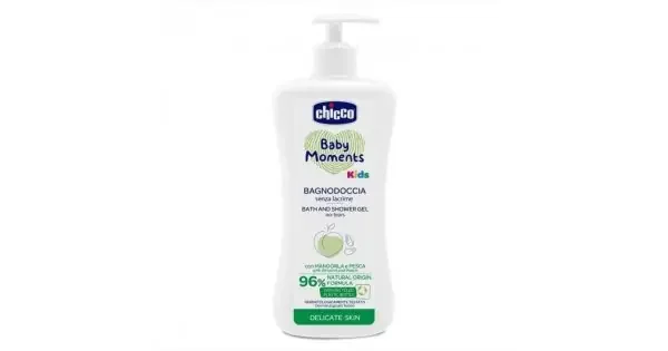 Chicco Baby Moments Bagnodoccia 500ml – Detergente Delicato per la Pelle Sensibile – Image 2