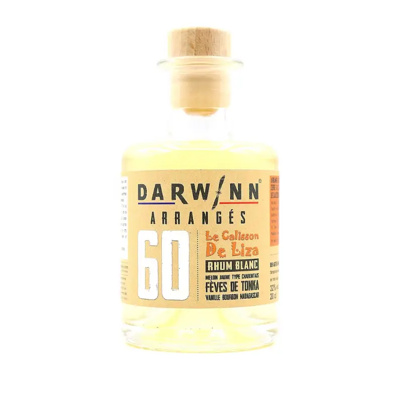 Rhum Arrange ( Darwinn ) – 20cl – N° 60 – Le Calisson de Liza