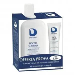 Dermon, Doccia Schiuma 400 ml + Latte Corpo 100 ml
