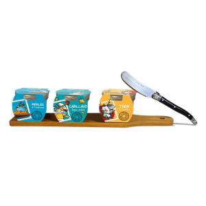 Planchette Apéro X3 Tartinables + Toastineur – Tartinables de La Mer 270g