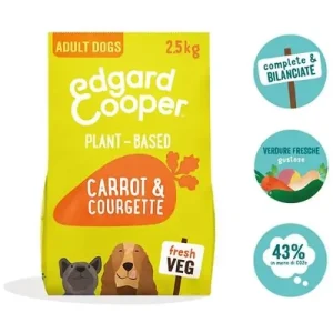 Edgard&Cooper – Plant Based Carote & Zucchine Croccanti – 2,5kg