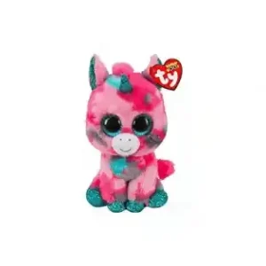 Gumball Beanie Boos, Ty, Peluche 15 cm, Con Occhi Luccicanti e Accenti Super Sparkle, Peluche da Collezione