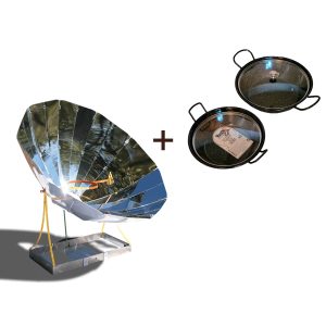 Kit Cuiseur Solaire portable + 2 poêlons – Made en France – Sunplicity