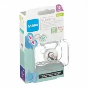 MAM Supreme Succhietto Notte 16+ Mesi Silicone Ortodontico 1 Pezzo
