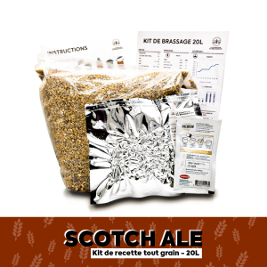 Recette tout-grain 20L – Scotch Ale